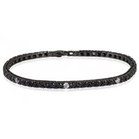 Pulsera Rosso Amante Hombre Rossoamante925/00 in Plata Spinello UBRT302NWM